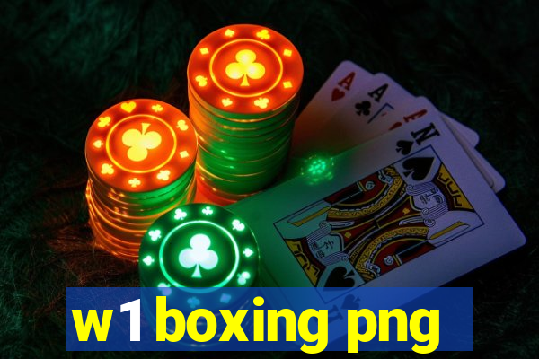 w1 boxing png